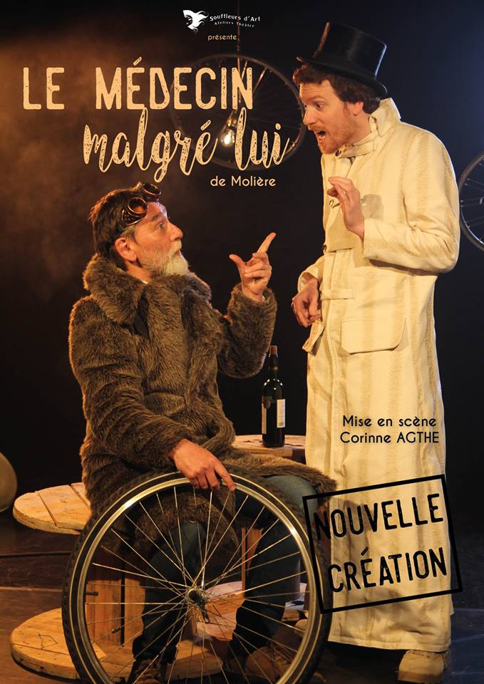 Le Medecin Malgre Lui Theatre De L'oeuvre LE MÉDECIN MALGRÉ LUI - Espace Culturel Nelson Mandela